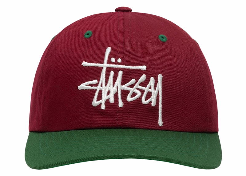 Stussy Low Profile Big Basic Snapback Mauve Paars