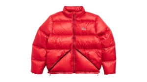 Stussy Micro Ripstop Down Jacket Rood