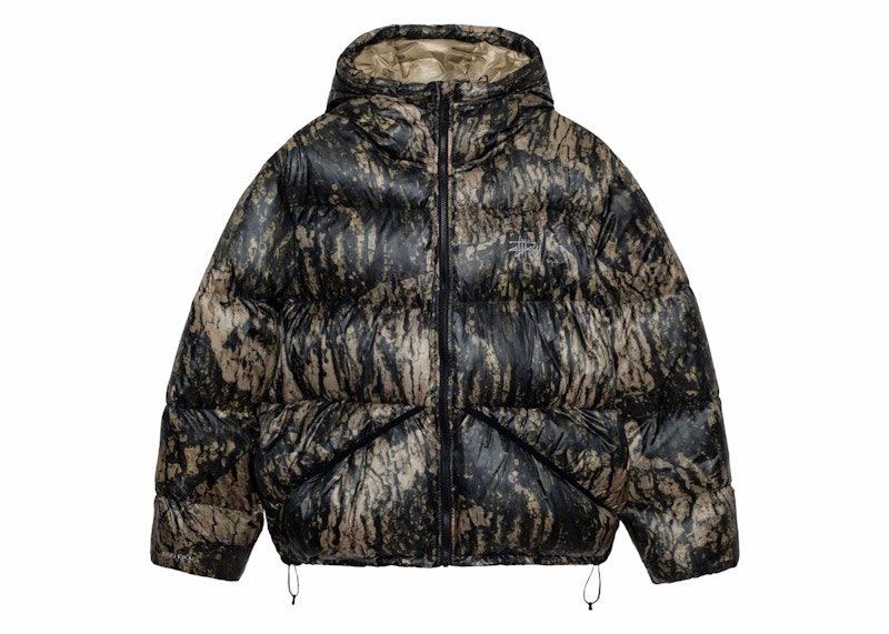 Stussy Micro Ripstop Down Parka Relic Camo