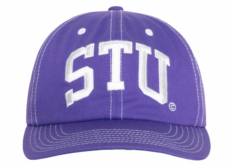 Stussy Mid-Depth Stu Arch Strapback Blauw