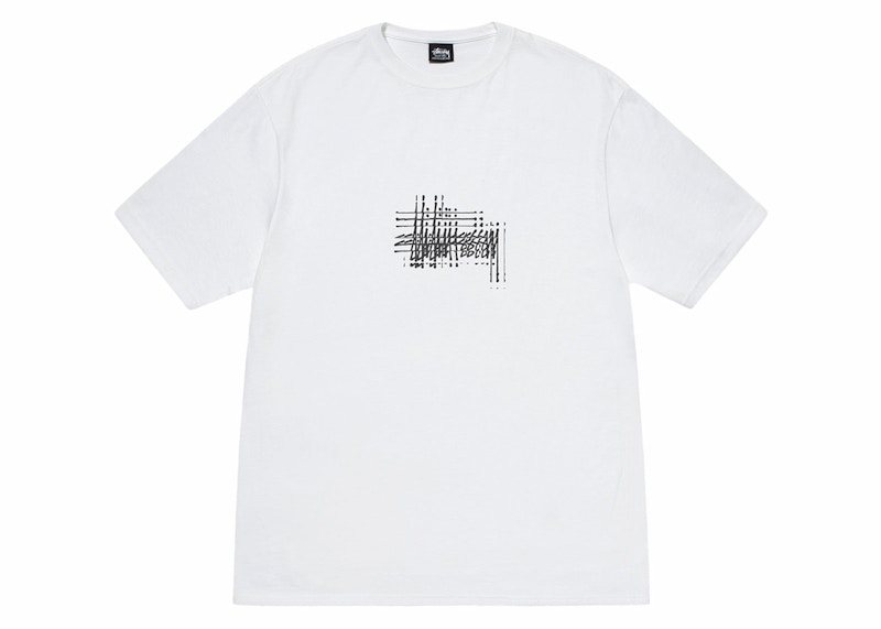 Stussy Refracted Tee Wit