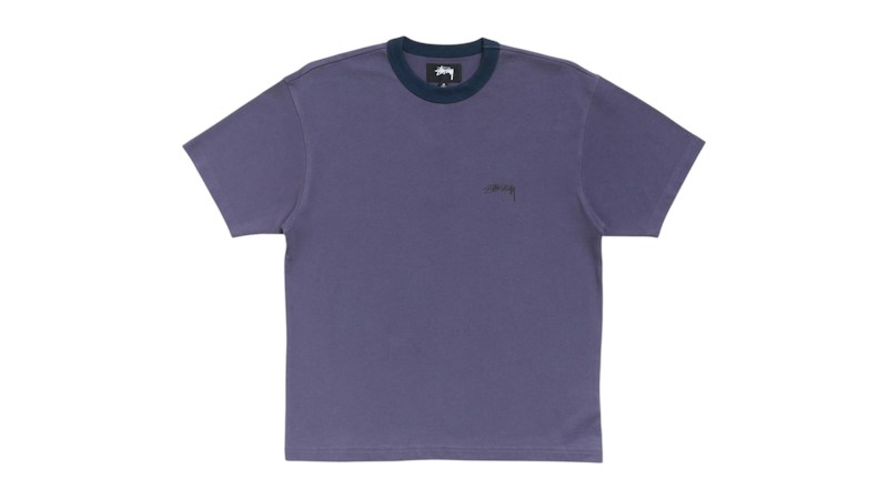 Stussy Ringer Tee Blueberry
