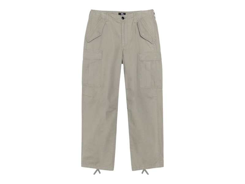 Stussy Ripstop Military Cargo Pant Olijf