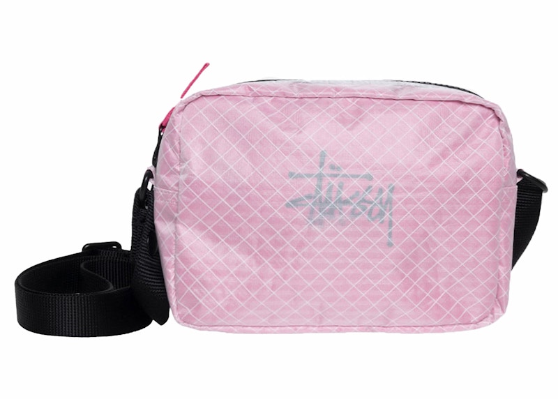 Stussy Ripstop Overlay Side Pouch Hot Roze