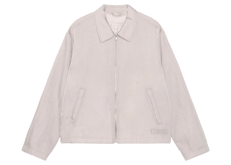 Stussy SS Link Nylon Club Jacket Bone