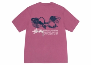 Stussy Shells Tee Berry