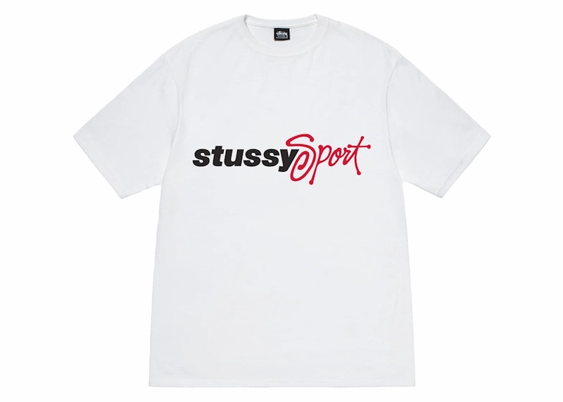 Stussy Sport Script Tee Wit