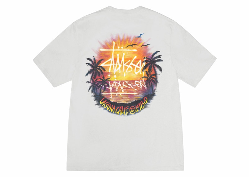 Stussy Sunset Tee Fog