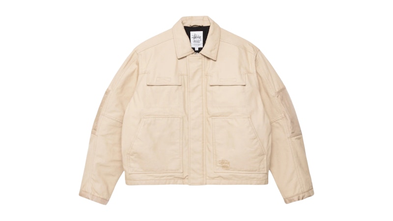 Stussy Utility Work Jacket Creme