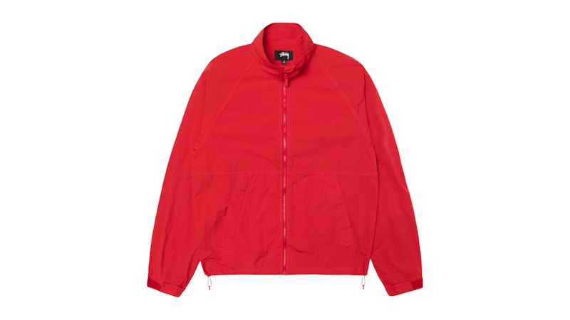 Stussy Warm Up Jacket Rood