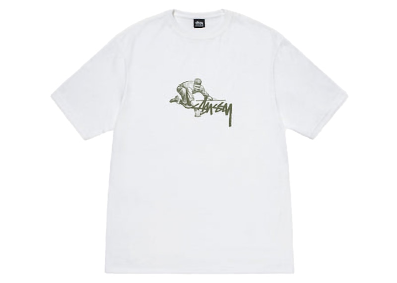 Stussy Worker Tee Wit