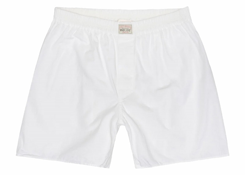 Stussy x Our Legacy Boxer Short Airy Ripstop Wit