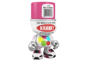 Superplastic Uberkranky by Sket One Figure Hot Raspberry