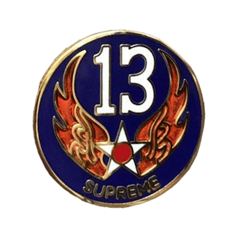 Supreme 13 Pin Goud