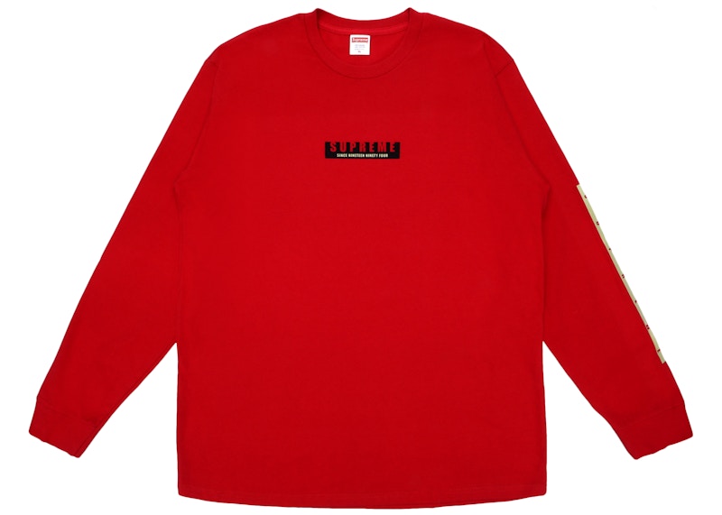 Supreme 1994 LS Tee Rood