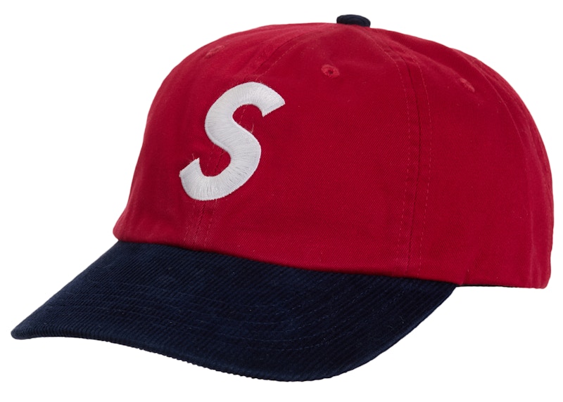 Supreme 2 Tone S Logo 6 Panel Rood