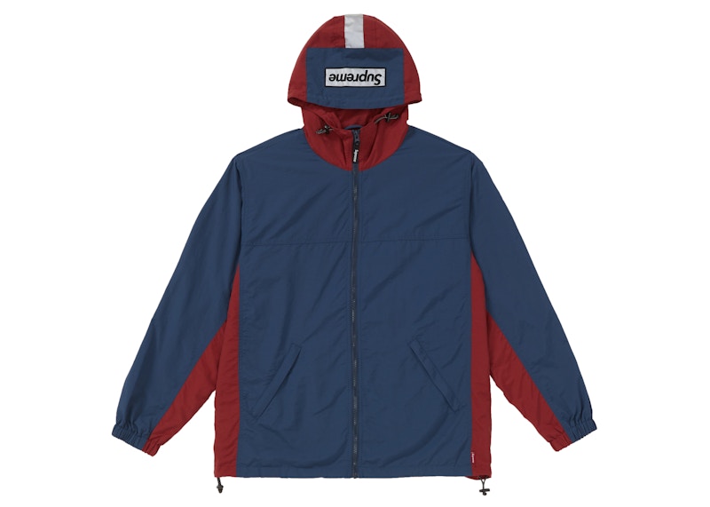 Supreme 2-Tone Zip Up Jacket Blauw
