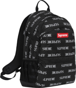 Supreme 3M Reflective Repeat Backpack Zwart