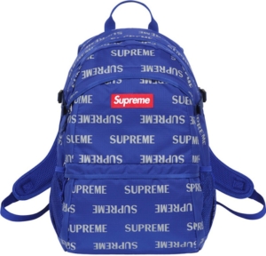 Supreme 3M Reflective Repeat Backpack Blauw