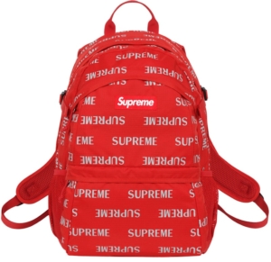 Supreme 3M Reflective Repeat Backpack Rood