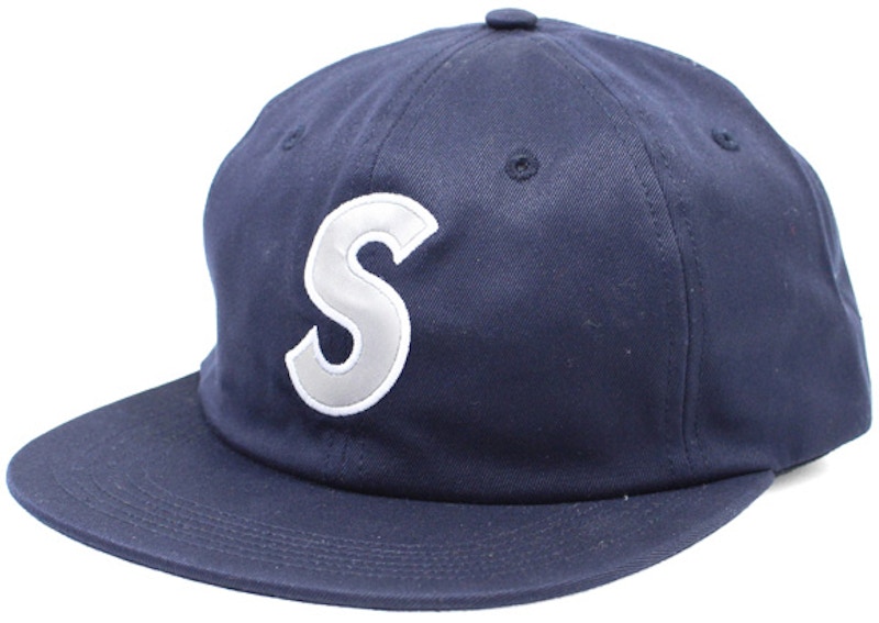 Supreme 3M Reflective S Logo 6 Panel Blauw