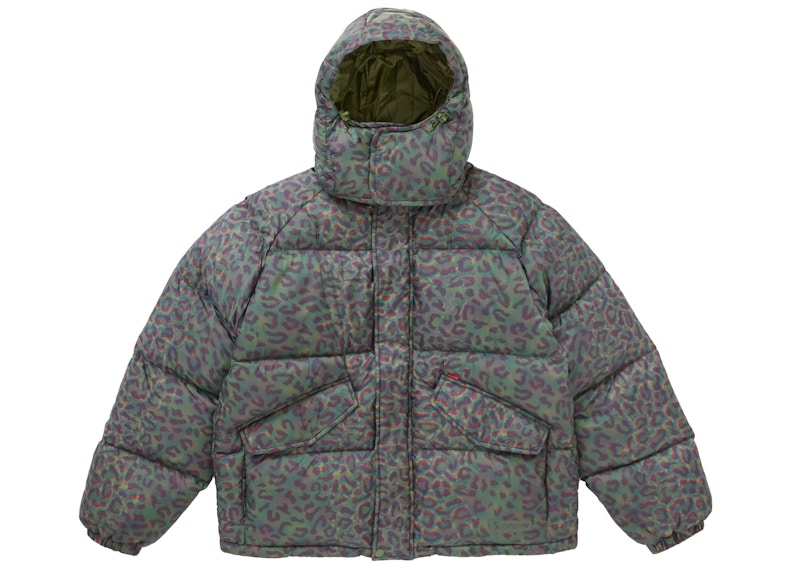Supreme 700-Fill Down Lightweight Puffer Jacket Leopard Print