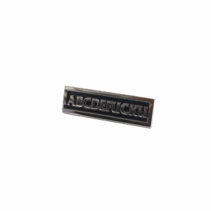 Supreme ABC Pin Zilver