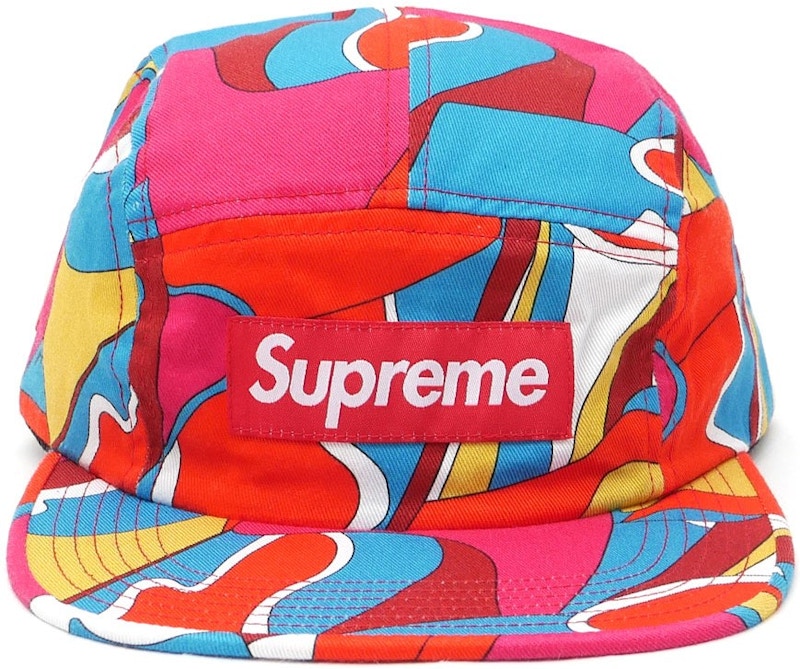 Supreme Abstract Camp Cap Rood