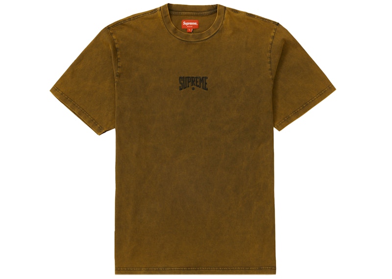 Supreme Acid Wash Top Rust