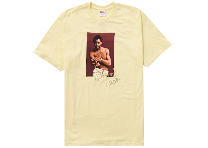 Supreme Al Tee Pale Geel