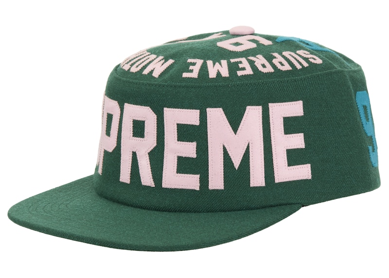 Supreme Alpha Omega Pillbox Hat Groen