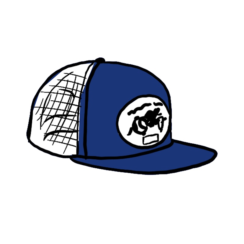 Supreme America’s Favorite Mesh Back 5-Panel Royal Blauw