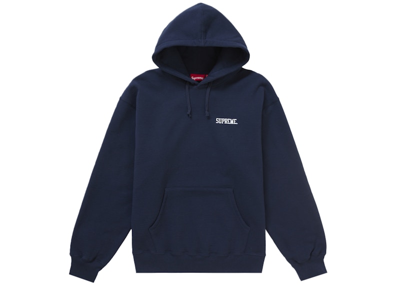 Supreme Anarchy Hooded Sweatshirt Blauw