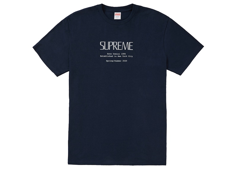 Supreme Anno Domini Tee Blauw