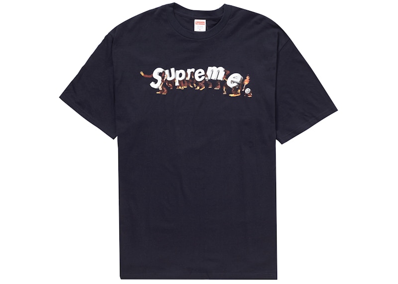 Supreme Apes Tee Blauw