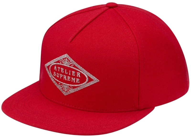 Supreme Atelier Snapback Cap Rood