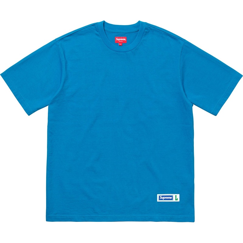Supreme Athletic Label S/S Top Blauw
