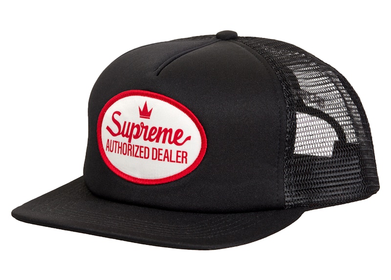 Supreme Authorized Mesh Back 5 Panel FW24 Zwart