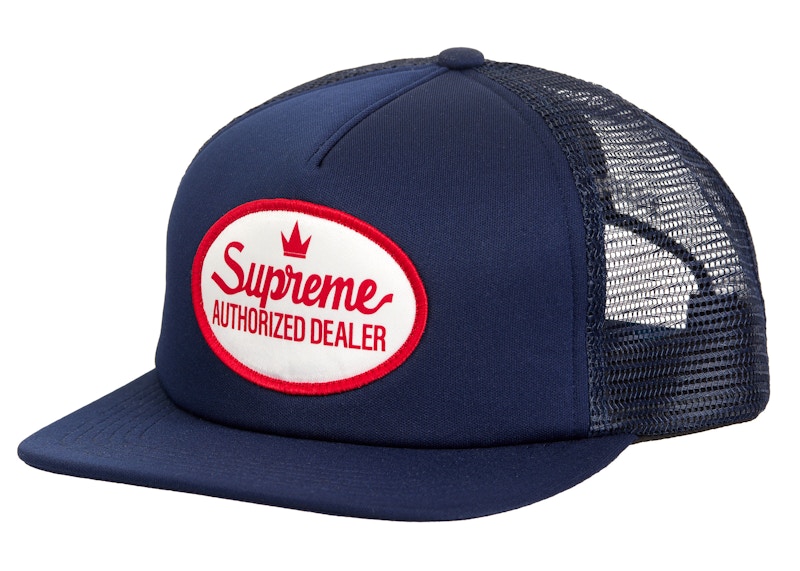 Supreme Authorized Mesh Back 5 Panel FW24 Blauw
