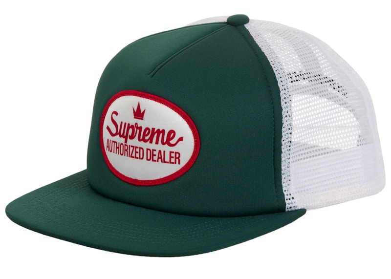 Supreme Authorized Mesh Back 5-Panel Groen