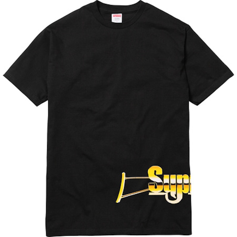 Supreme Automatic Tee Zwart