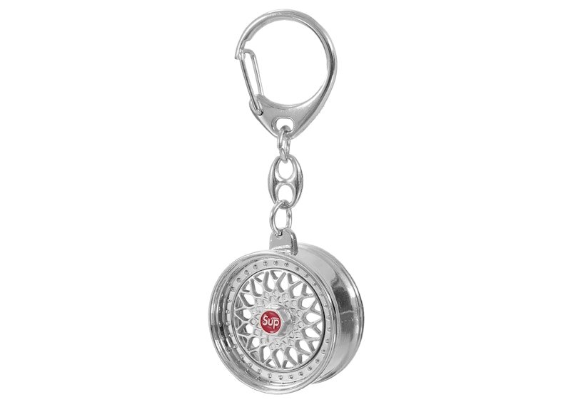 Supreme BBS RS Rim Keychain Zilver