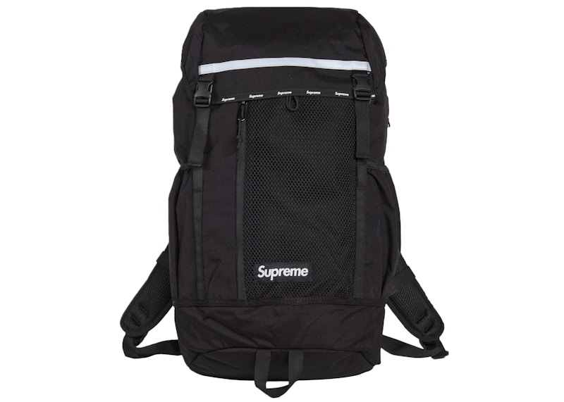 Supreme Logo Backpack Zwart