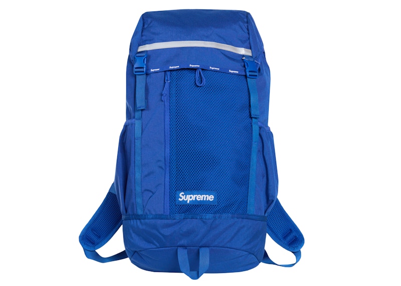 Supreme Logo Backpack Blauw