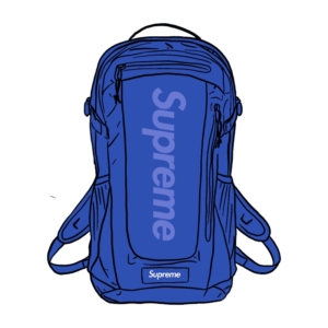 Supreme Backpack Royal Blauw