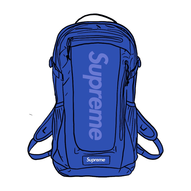 Supreme Backpack Royal Blauw