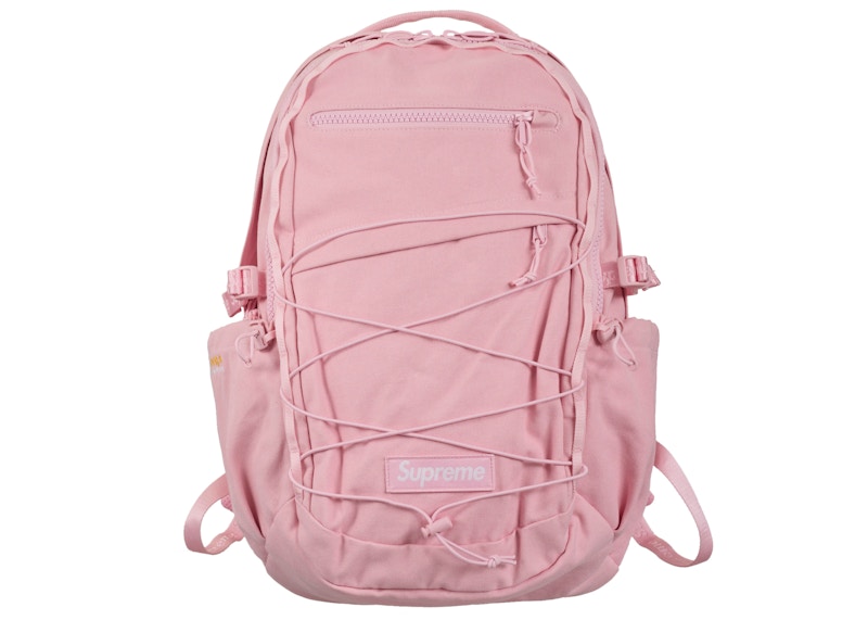 Supreme Logo Backpack Light Roze