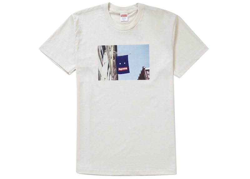 Supreme Banner Tee Natural