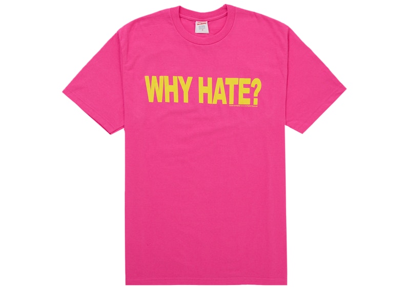 Supreme Based Tee Fuchsia Paars