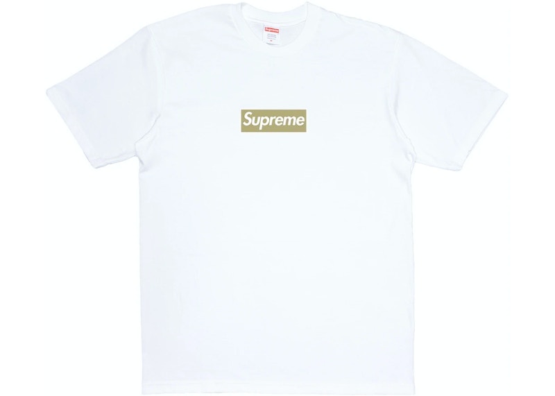 Supreme Berlin Box Logo Tee Wit